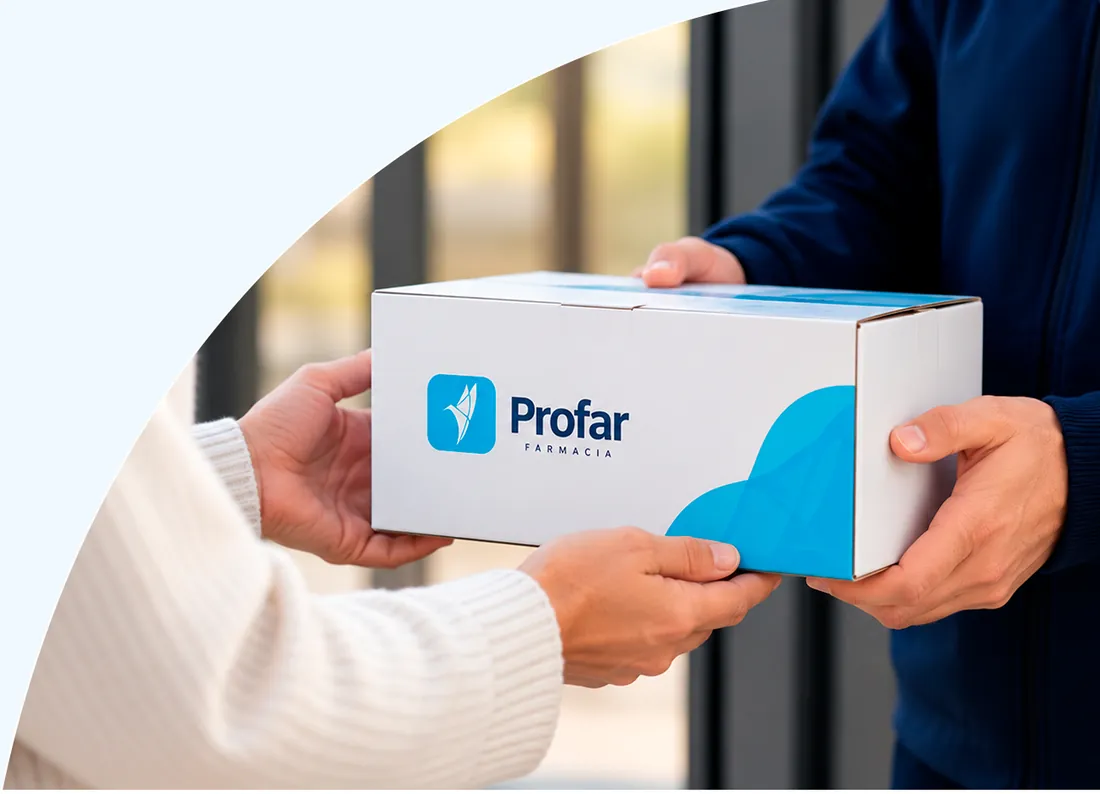 Entrega de un pedido Profar a domicilio